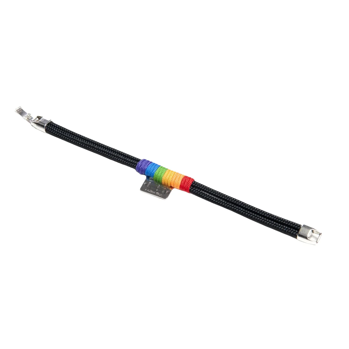 ES Collection Rainbow Bracelet Black AC111 - Image 4