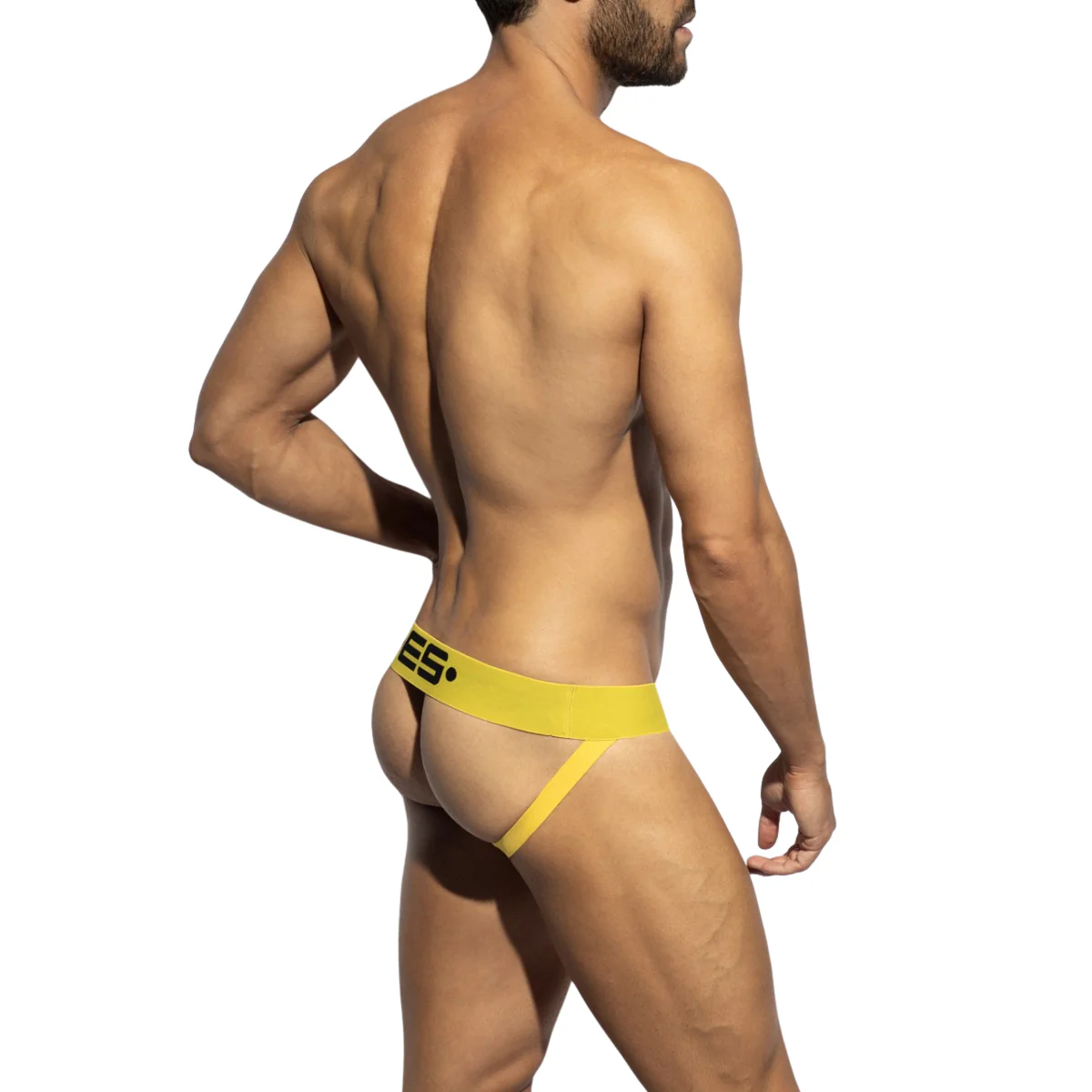ES Collection Recycled Rib Jockstraps Black UN2155 - Image 3