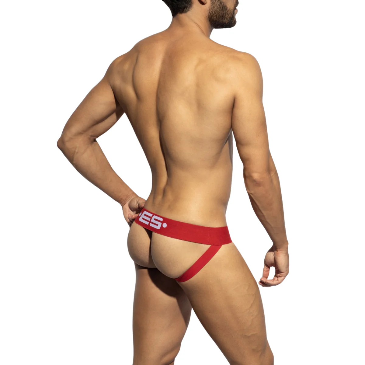 ES Collection Recycled Rib Jockstraps White UN2155 - Image 3