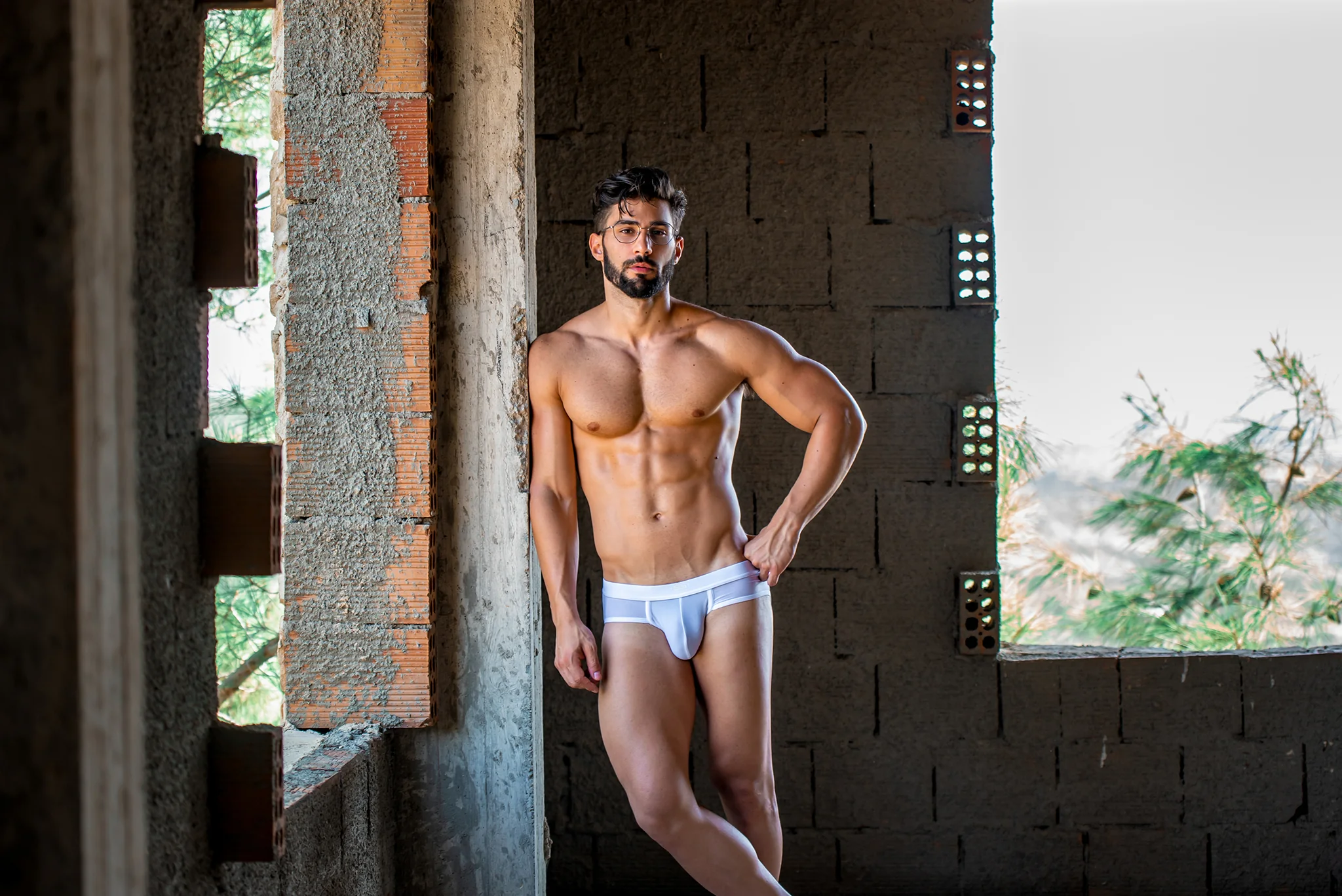 ES Collection Second Skin Basic Brief White UN274 - Image 4
