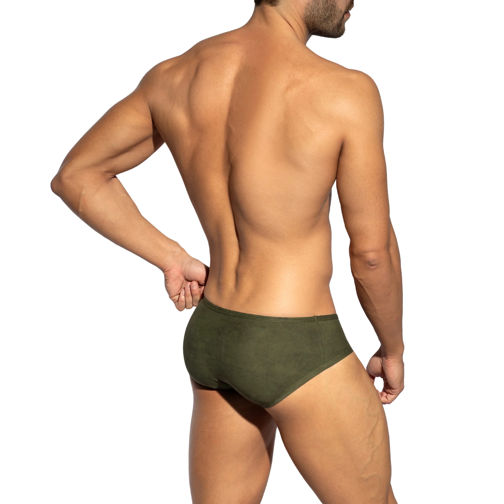 ES Collection Simsuede Brief Khaki UN605 - Image 3