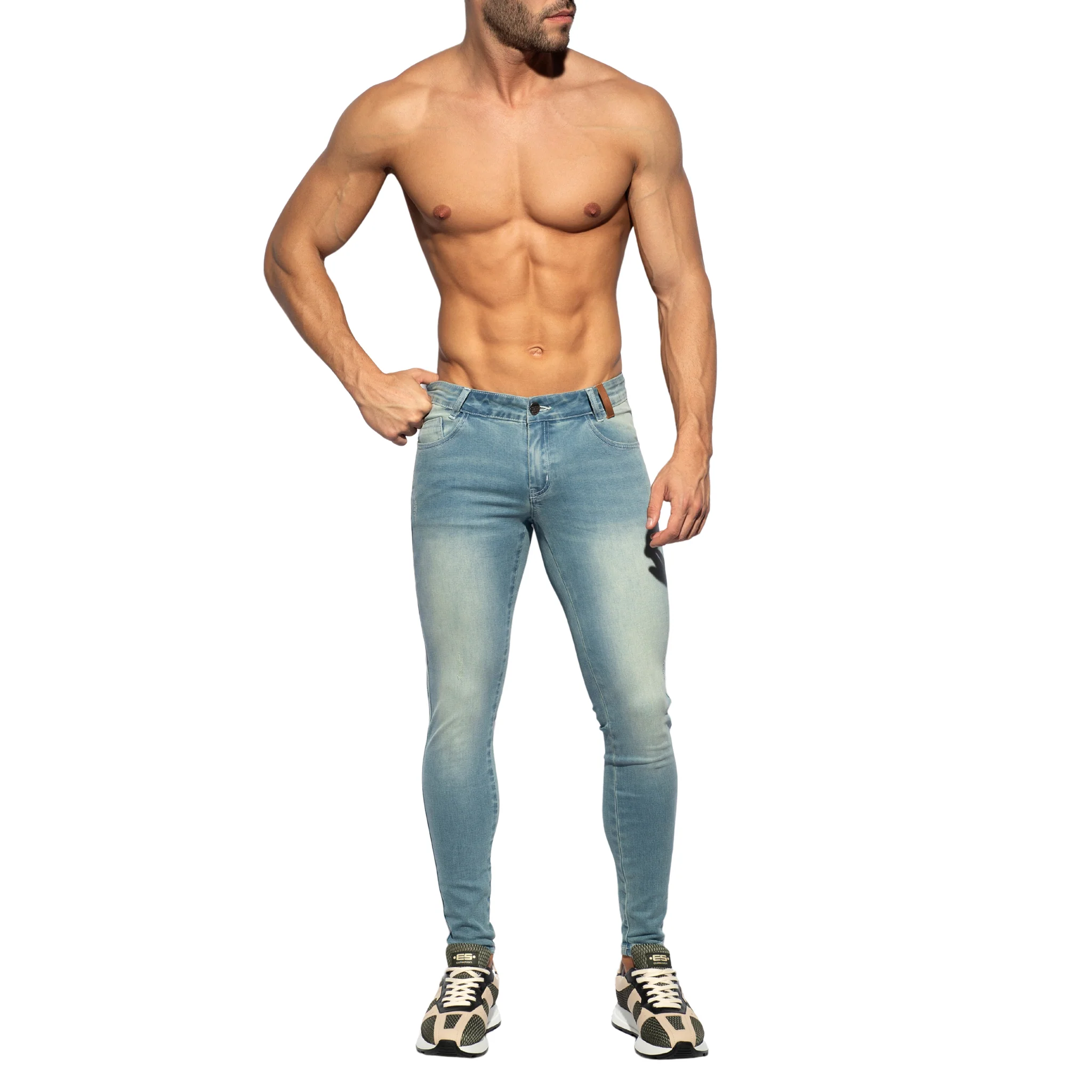 ES Collection Slim Fit Jeans Blue Jeans ESJ065 - Image 2