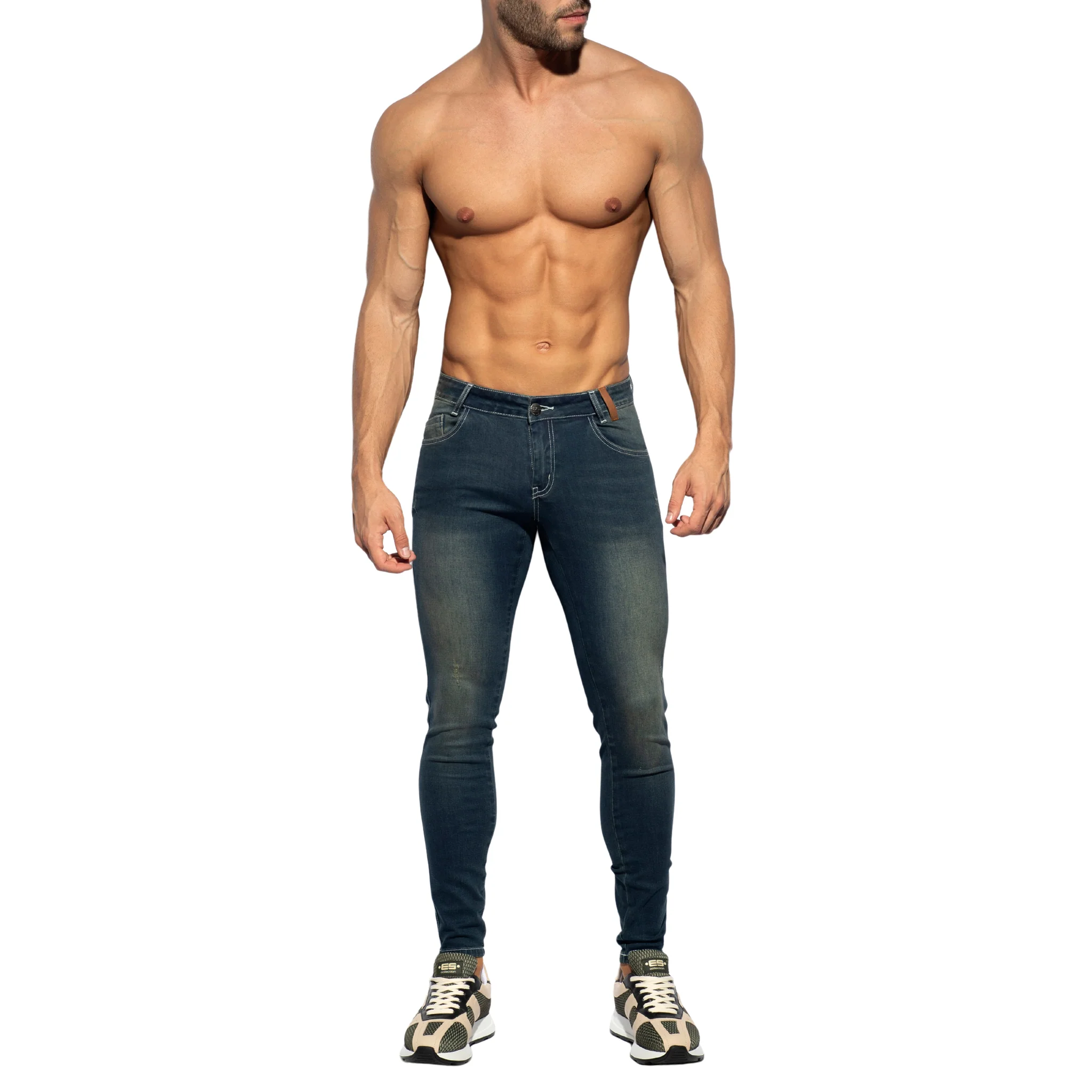 ES Collection Slim Fit Jeans Dark Jeans ESJ065 - Image 2