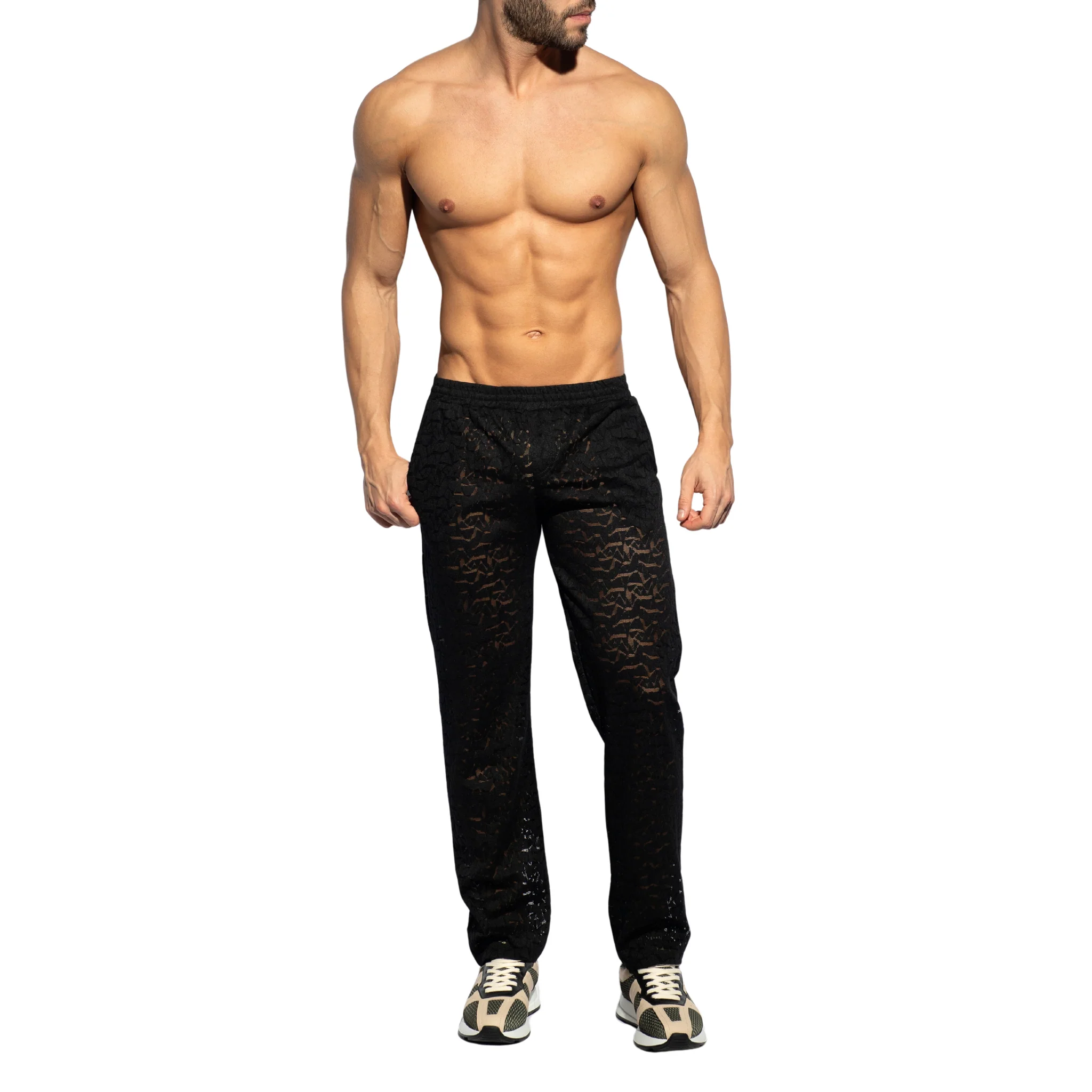 ES Collection Spider Long Pants Black SP310 - Image 2