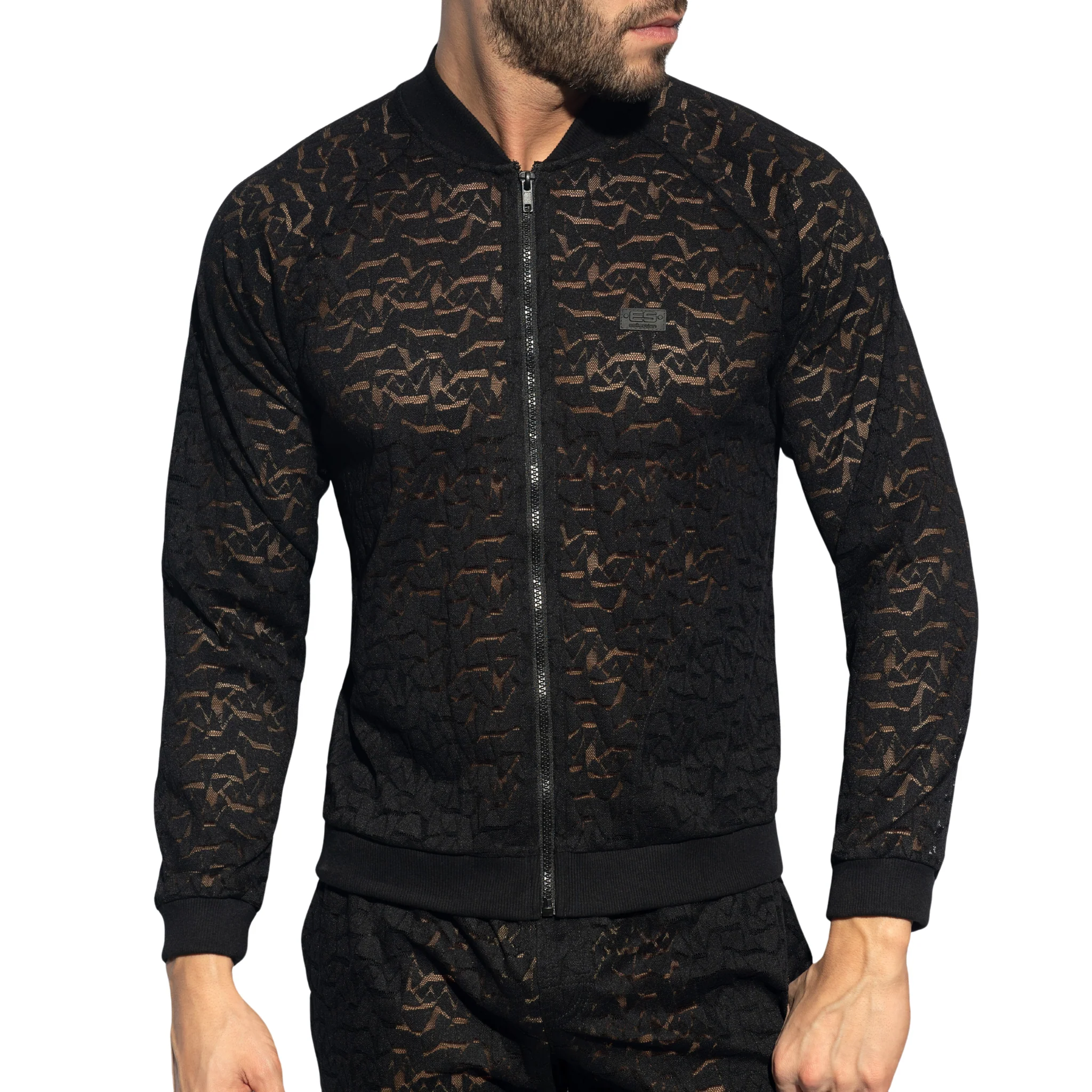 ES Collection Spider Sports Sweatshirt Black SP308 - Image 2