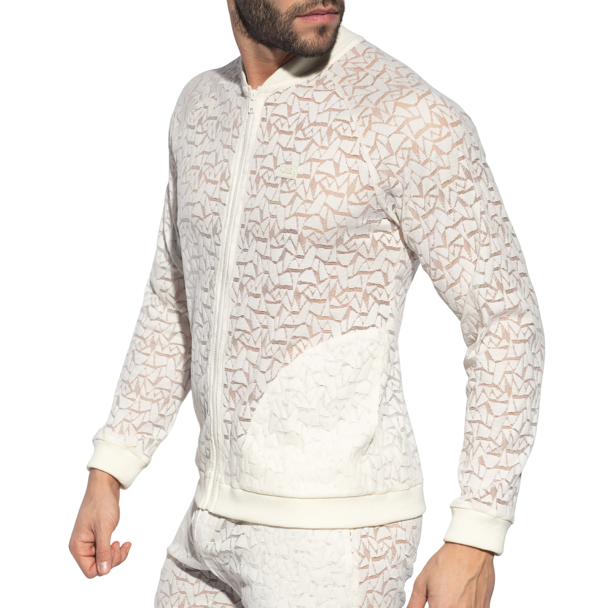 ES Collection Spider Sports Sweatshirt Ivory SP308