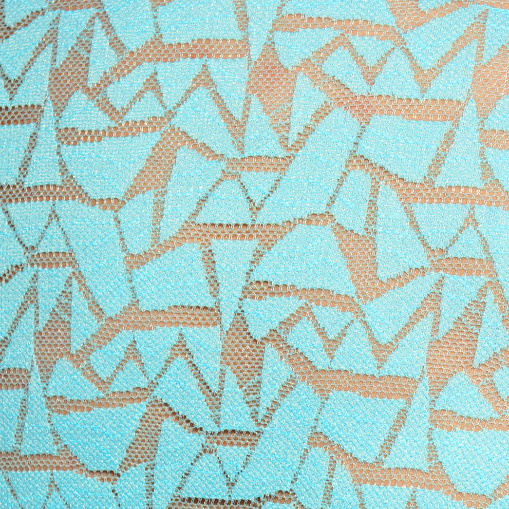 ES Collection Spider V-Neck Polo-Shirt Sky Blue TS320 - Image 4