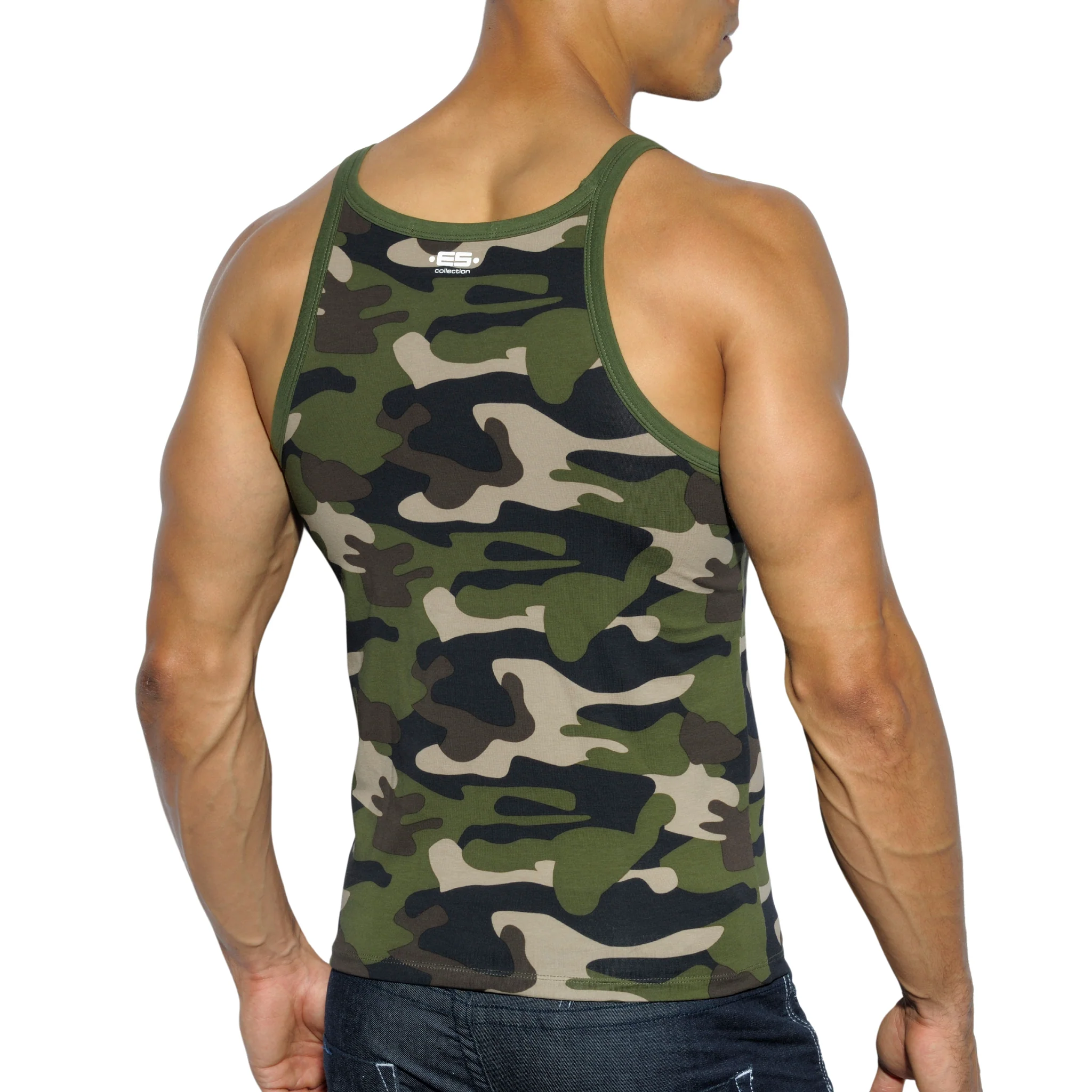 ES Collection Summer Tank Top Camouflage TS187 - Image 3