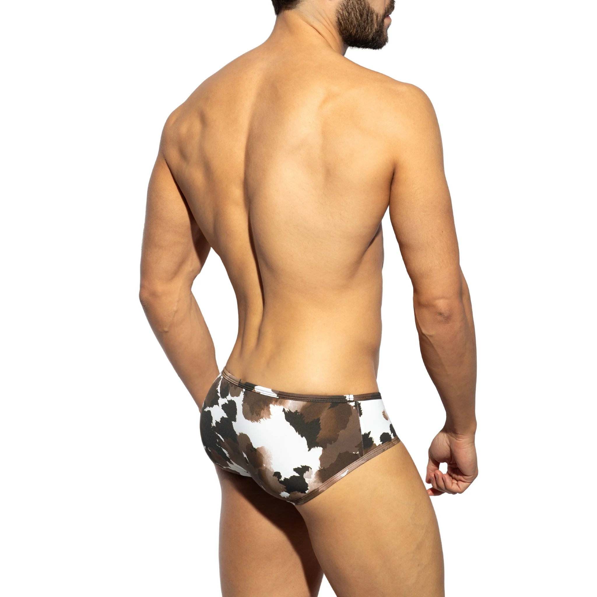 ES Collection Swiss Cow Brief Brown UN620 - Image 3