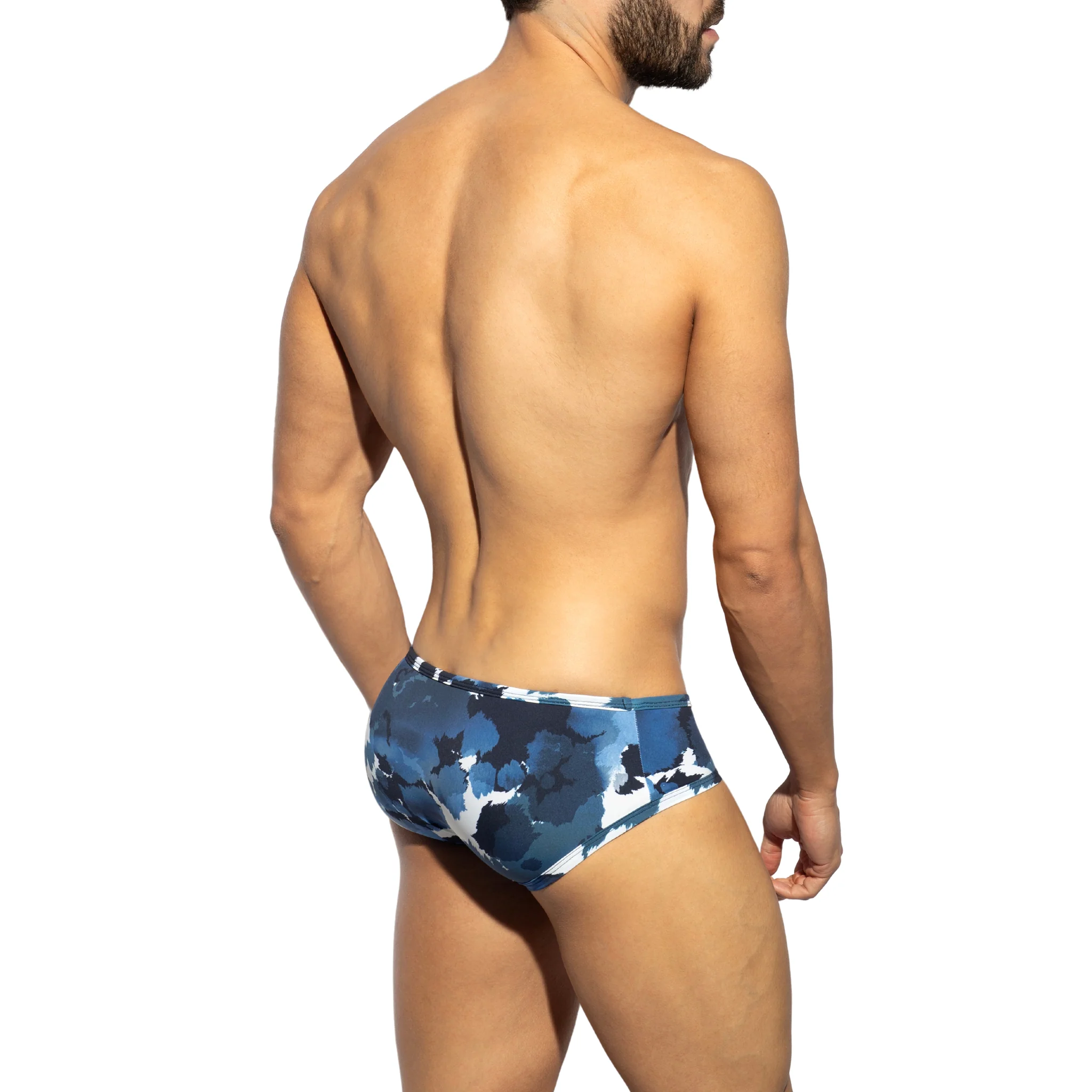 ES Collection Swiss Cow Brief Navy UN620 - Image 3