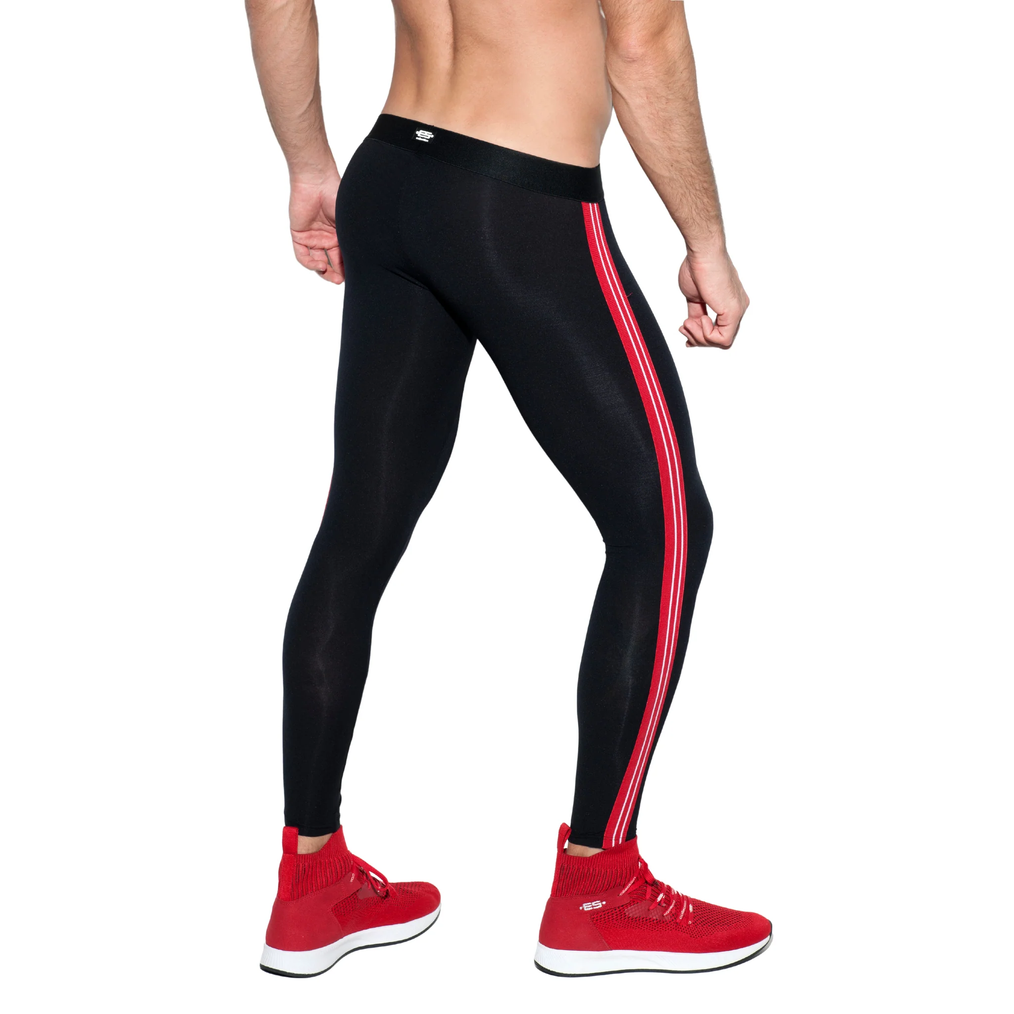 ES Collection Thin Leggings Black SP204 - Image 3