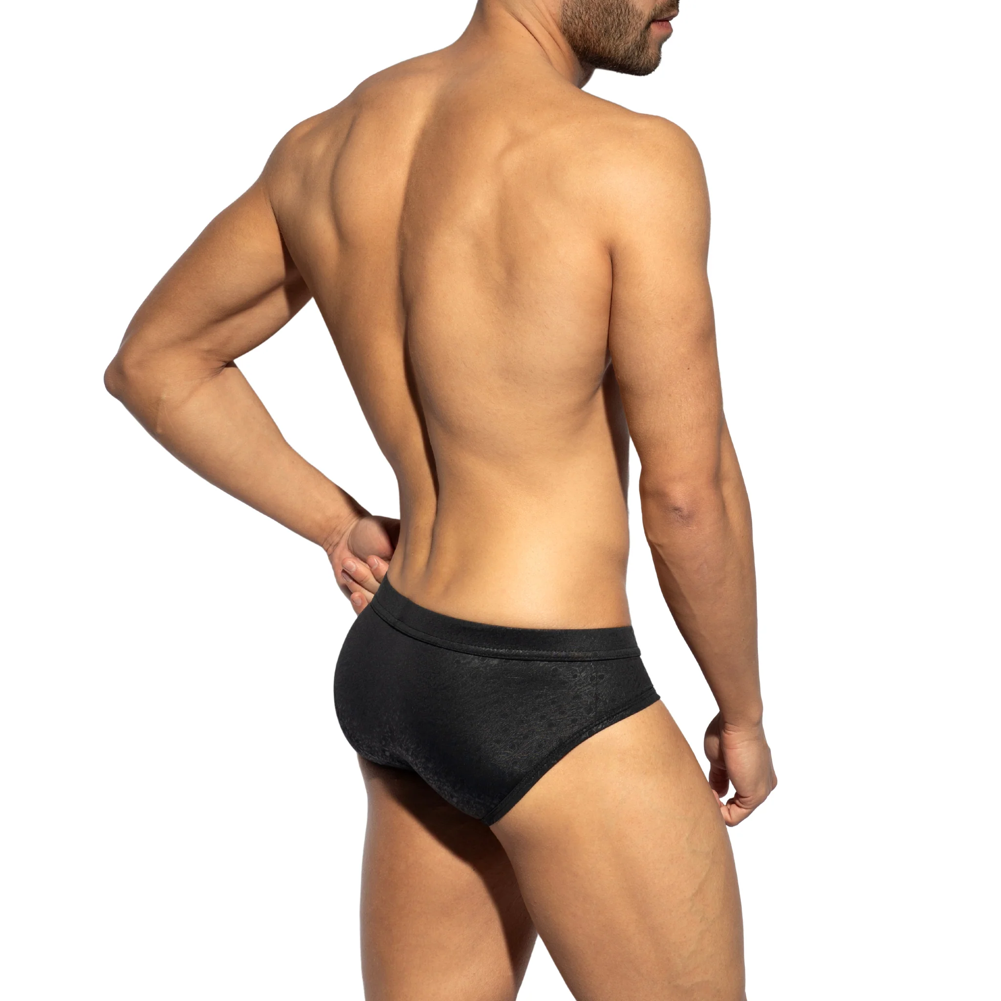 ES Collection Velisse Brief Black UN606 - Image 3