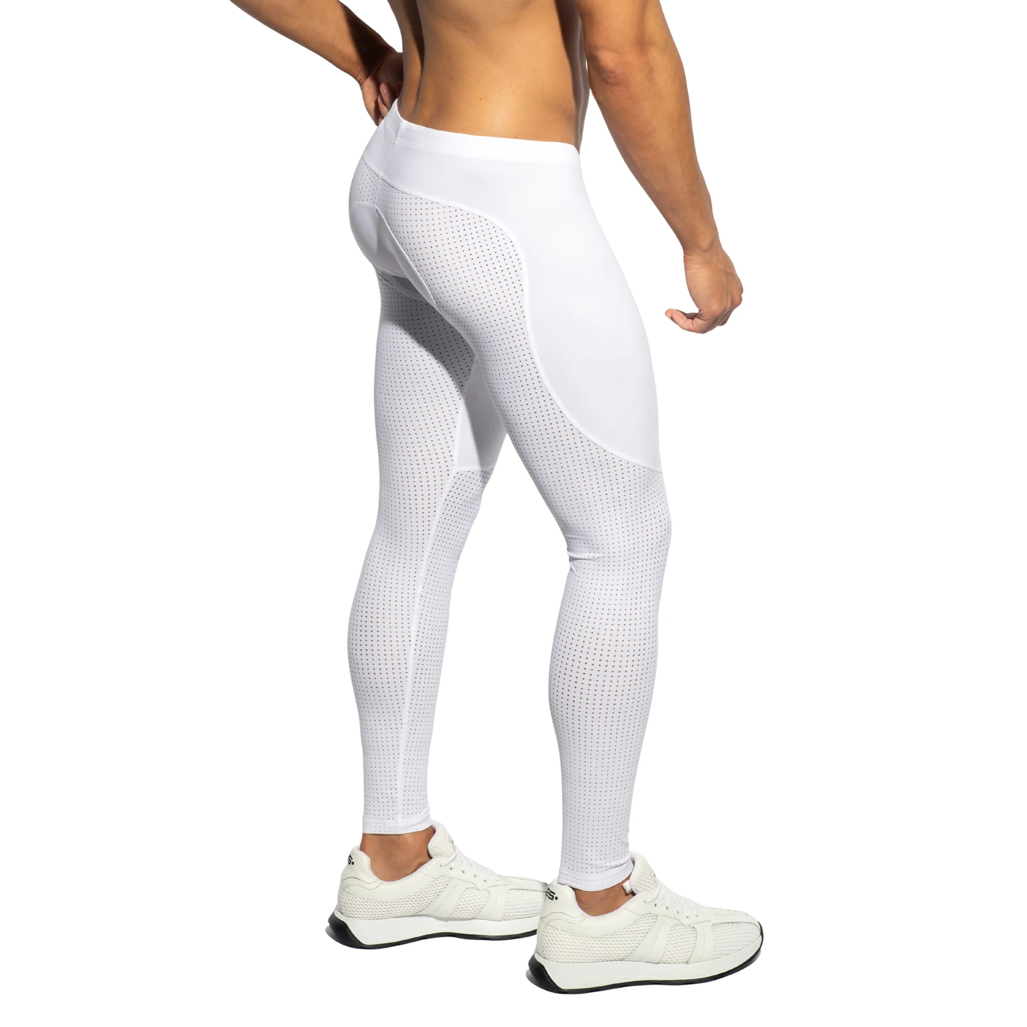 ES Collection Vertex Leggings White SP351 - Image 3
