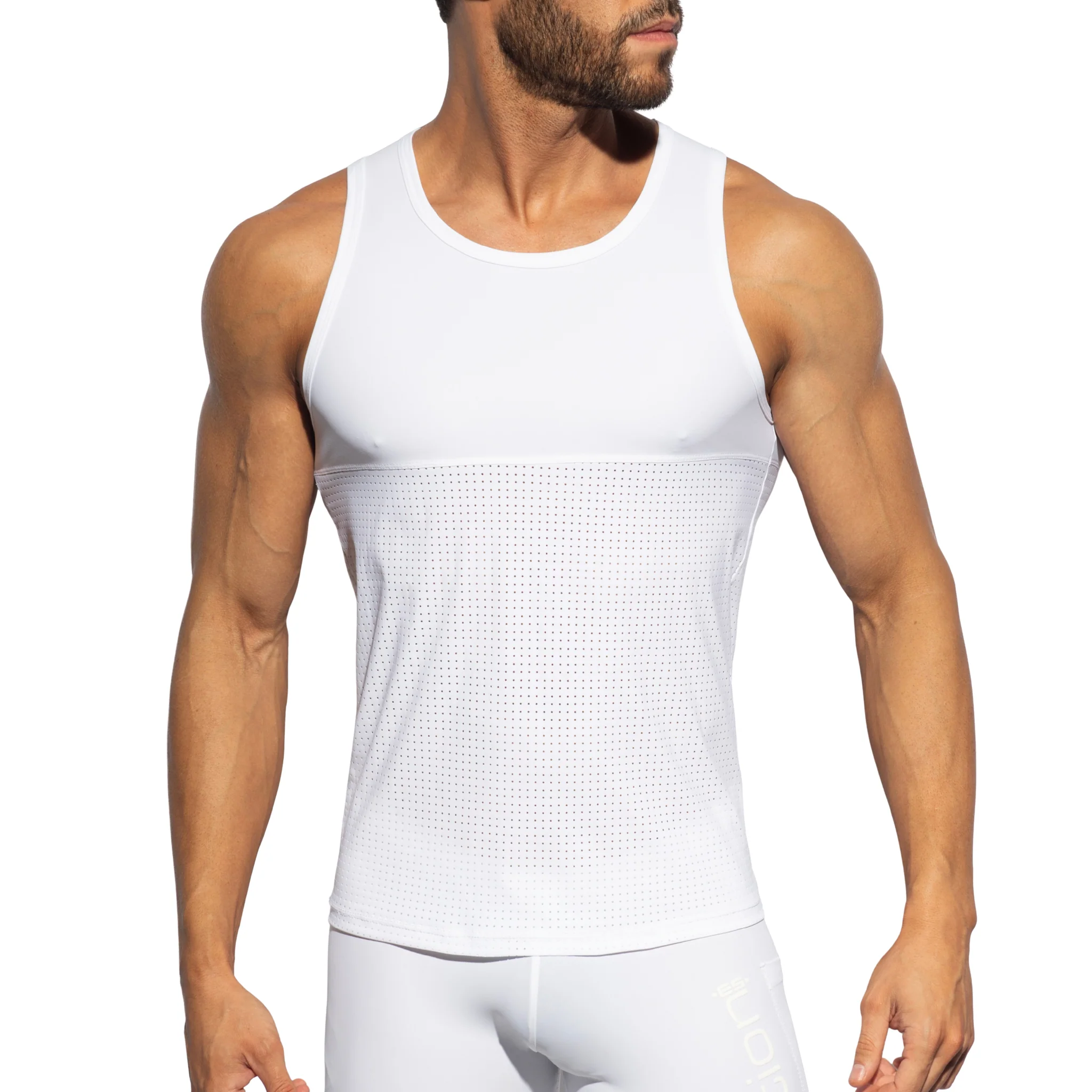 ES Collection Vertex Tank Top White TS355 - Image 2