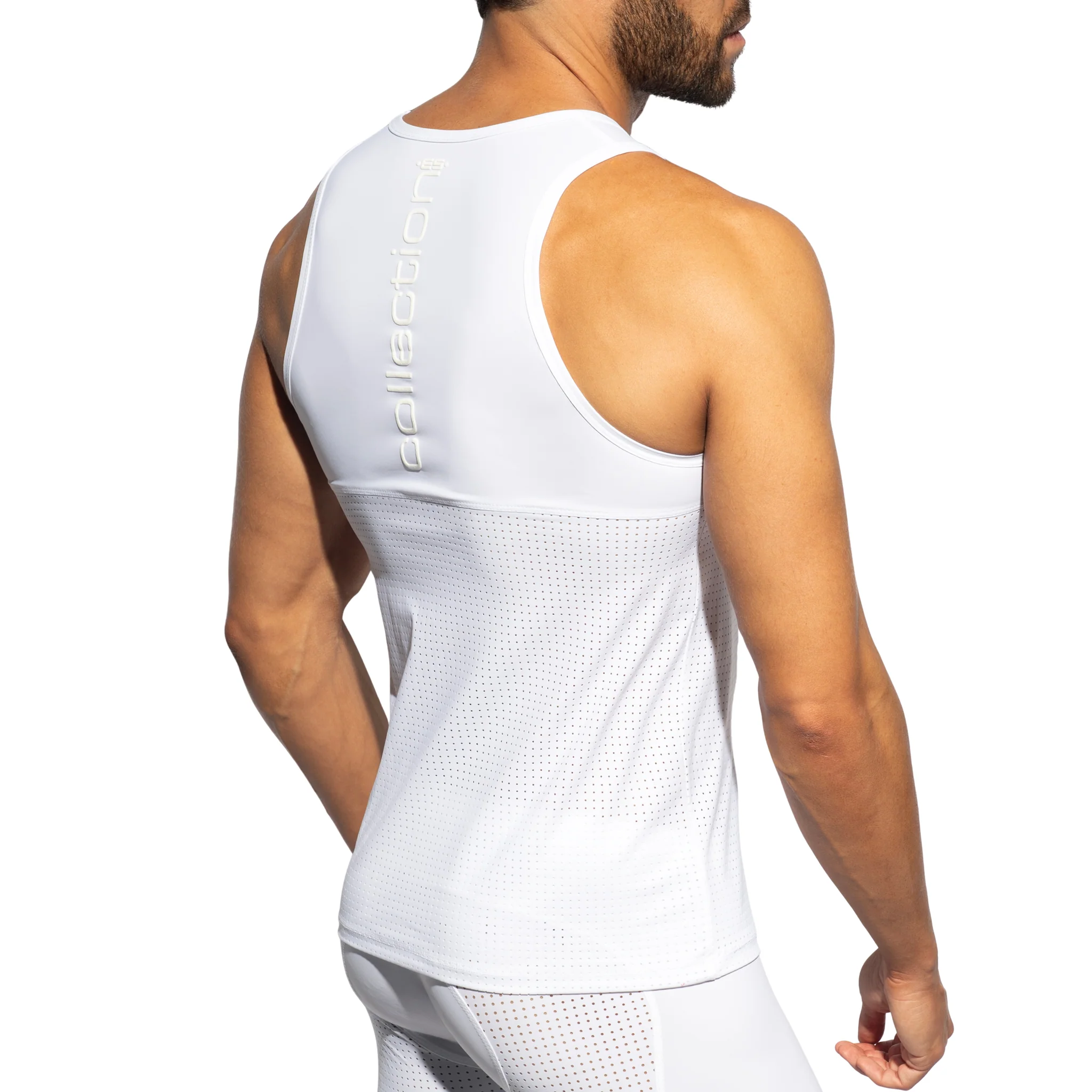 ES Collection Vertex Tank Top White TS355 - Image 3