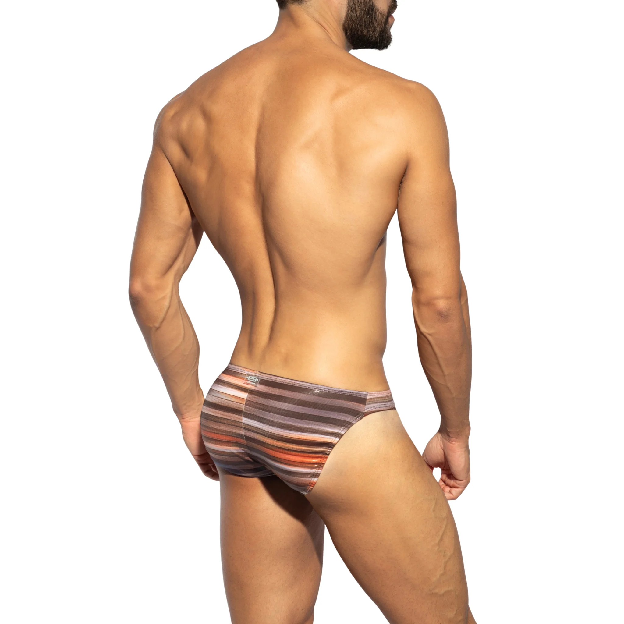 ES Collection Wetlands Bikini Brief Brown UN636 - Image 3