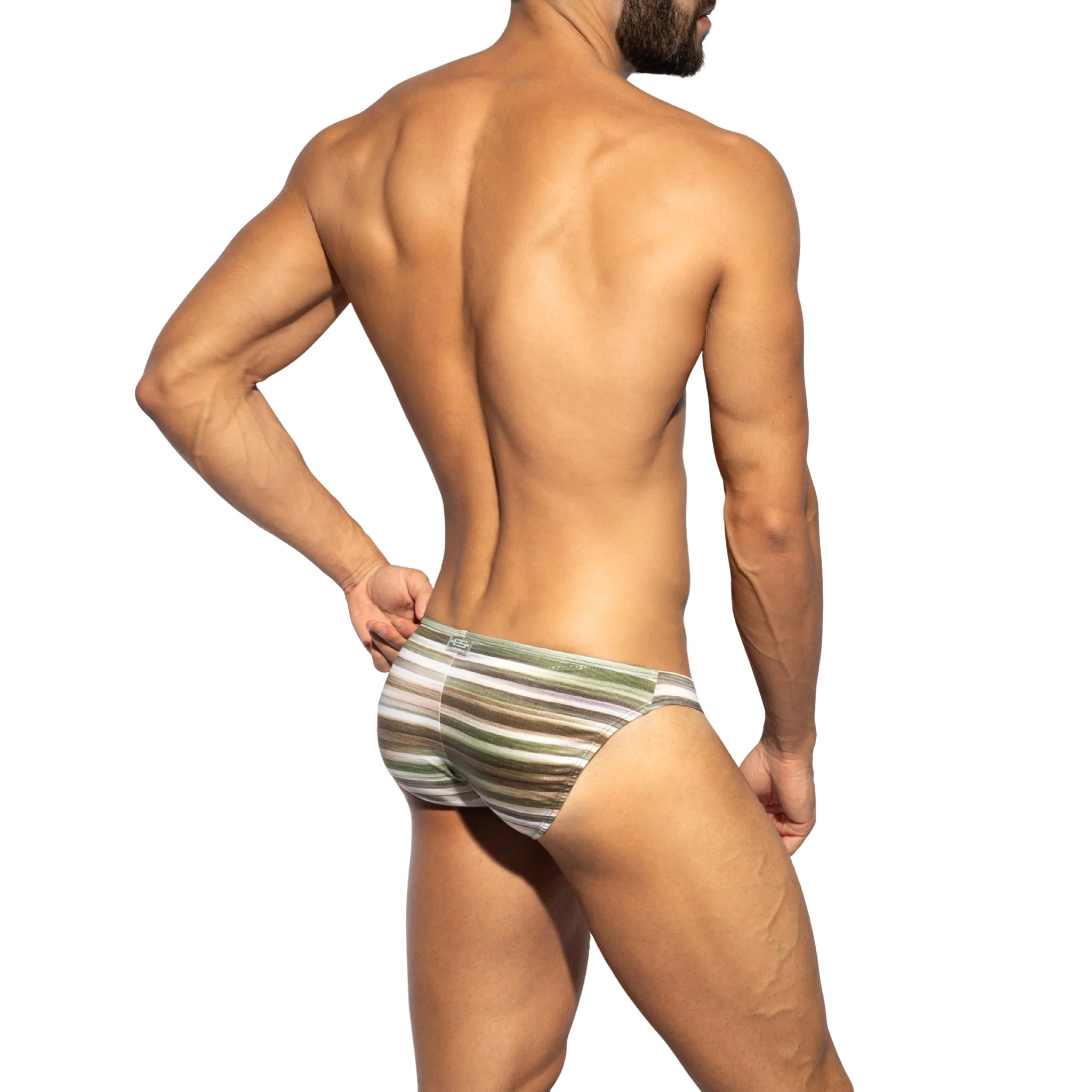 ES Collection Wetlands Bikini Brief Khaki UN636 - Image 3