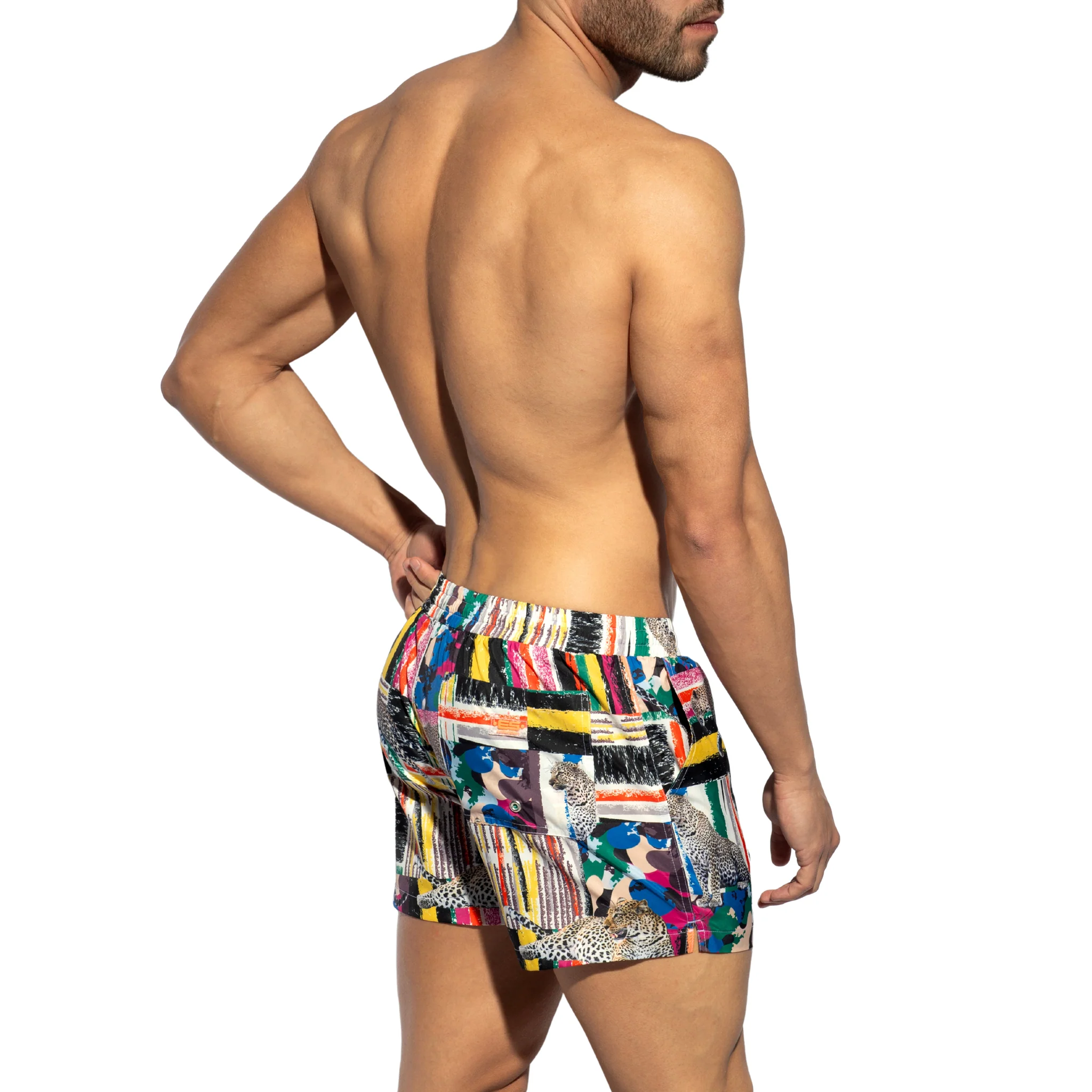 ES Collection Wild West Swim Shorts Black 2510 - Image 3